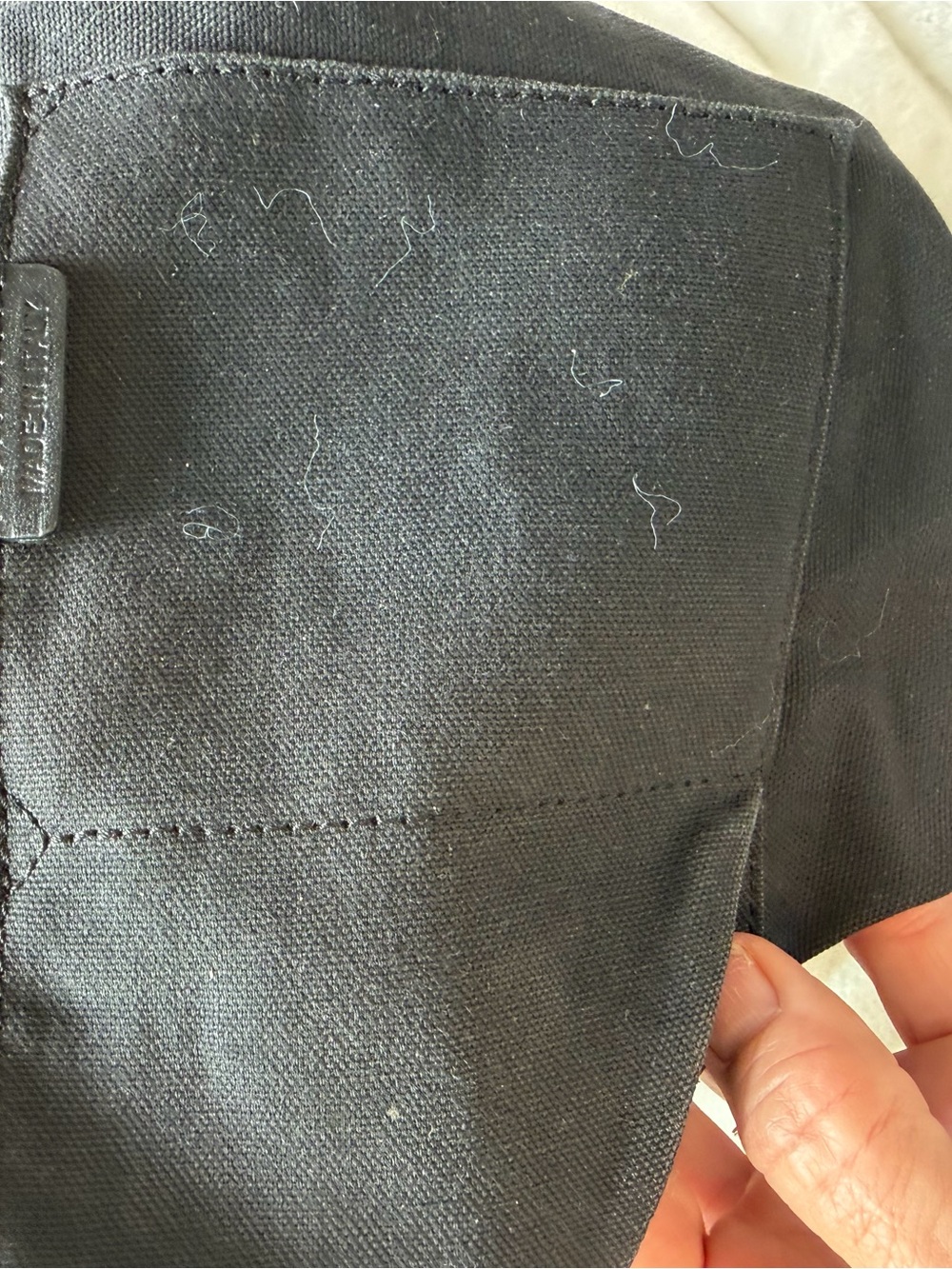 Burberry Boston haymarket canvas satchel bag - Picture 11 of 16